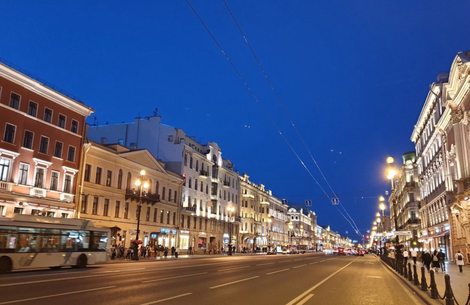 Nevsky Prospect Avenue in St Petersburg